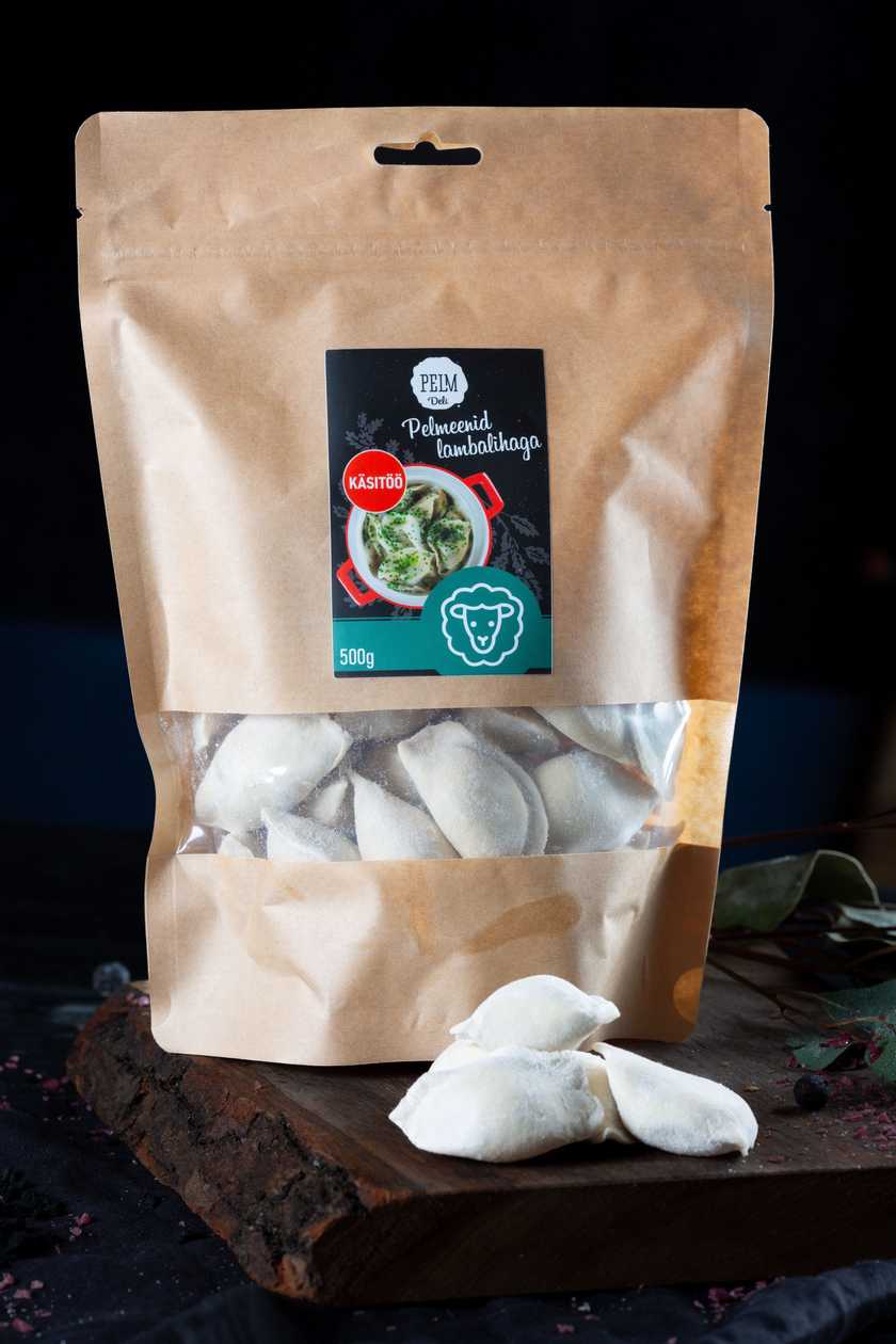 Frozen dumplings filled with lamb 500g