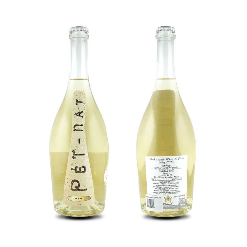 Mukuzani Wine Cellar Petnat Khikhvi 2023,მუკუზნის ღვინის სარდაფი პეტნატი ხიხვი 2023