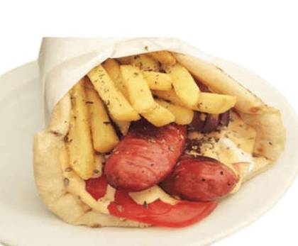Sausage Pita Bread