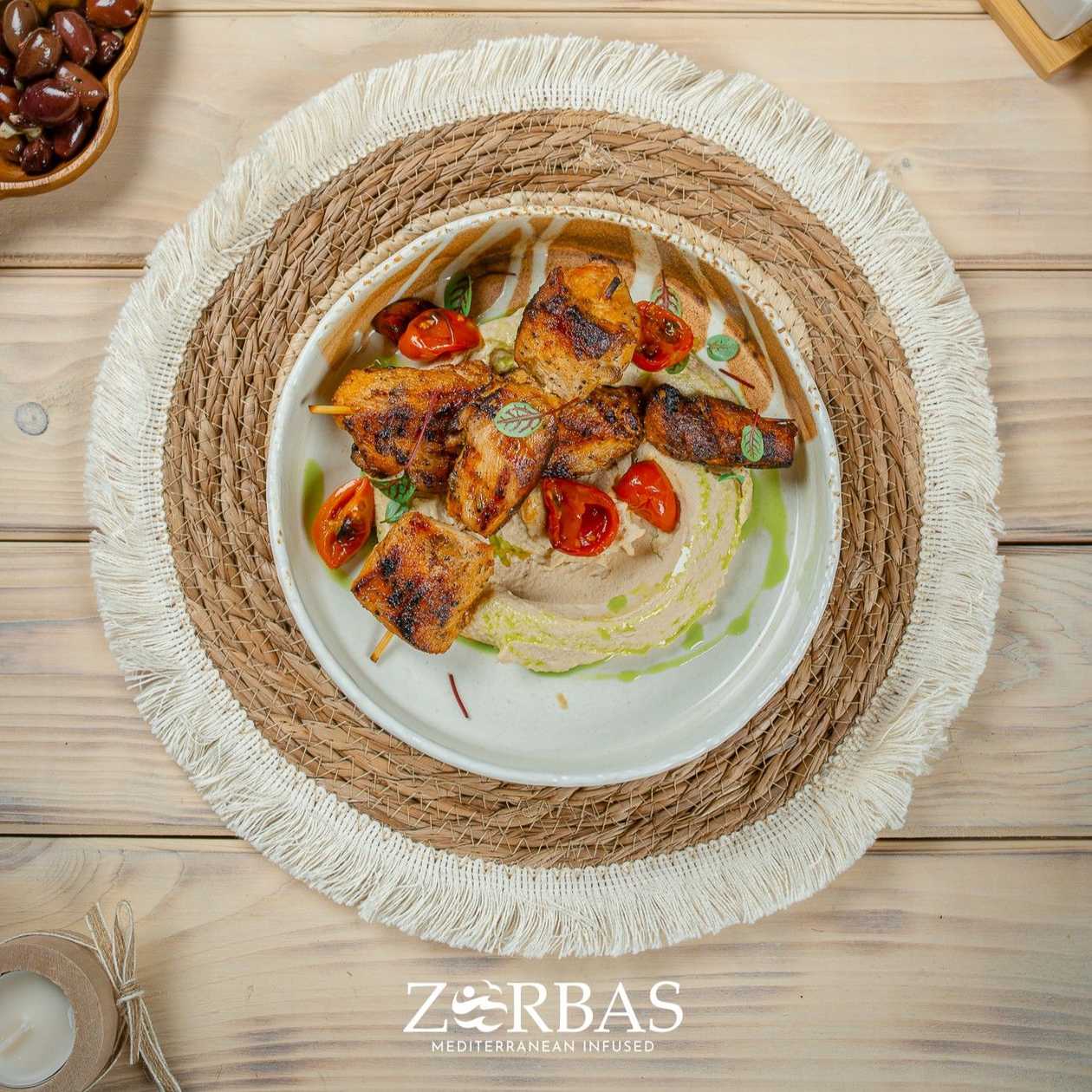 Hummus With Curry Chicken Breast 450 g