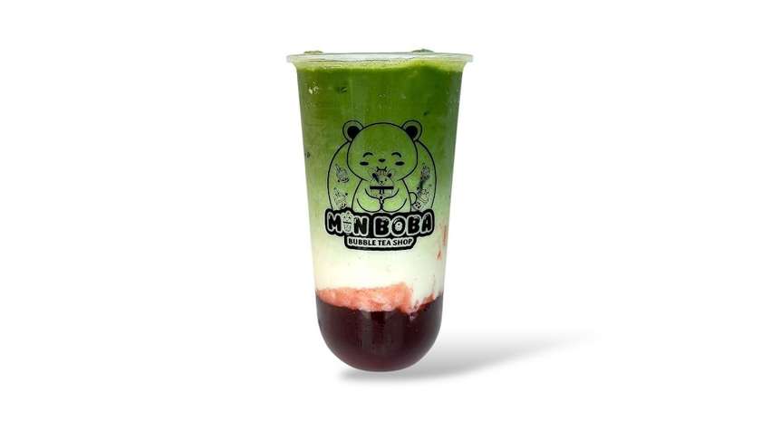 19. Strawberry Matcha Latte