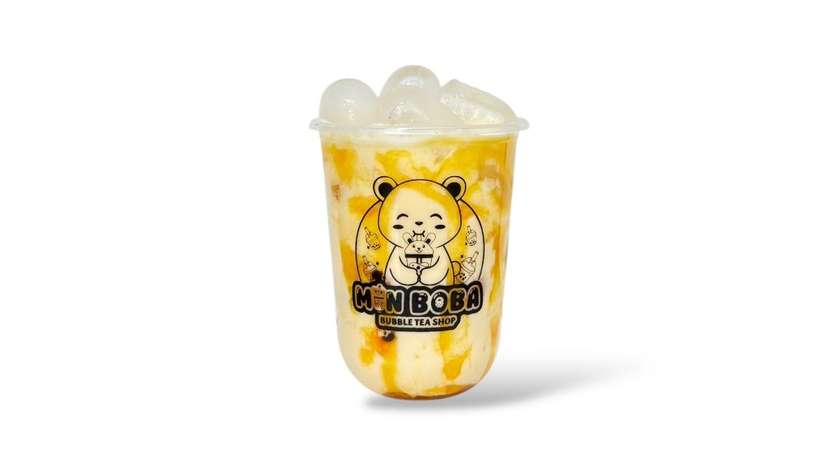 40. Passion Fruit milk tea