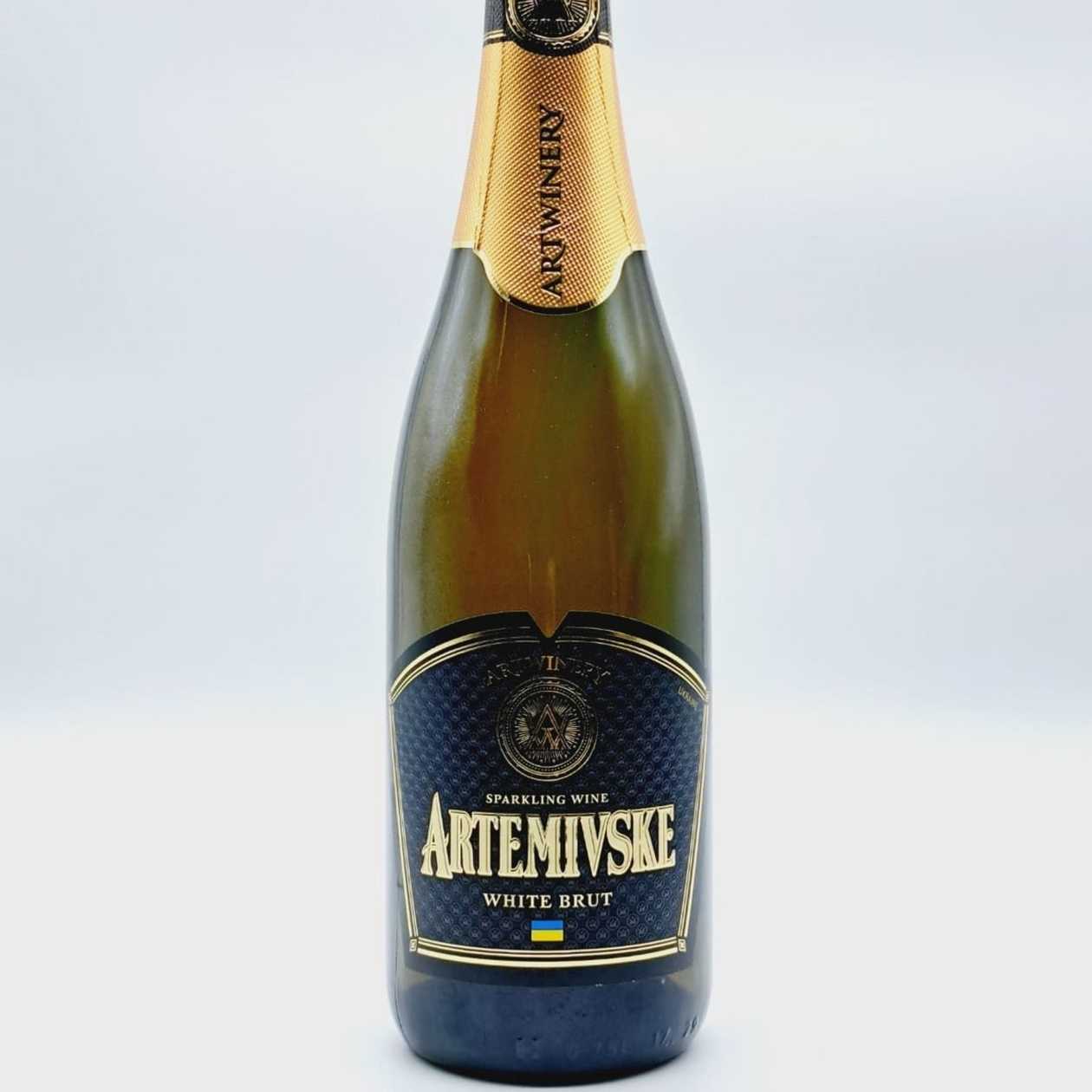 Víno Artemivske bílé, brut