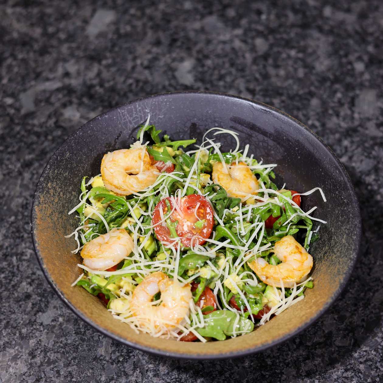 Arugula With Shrimp