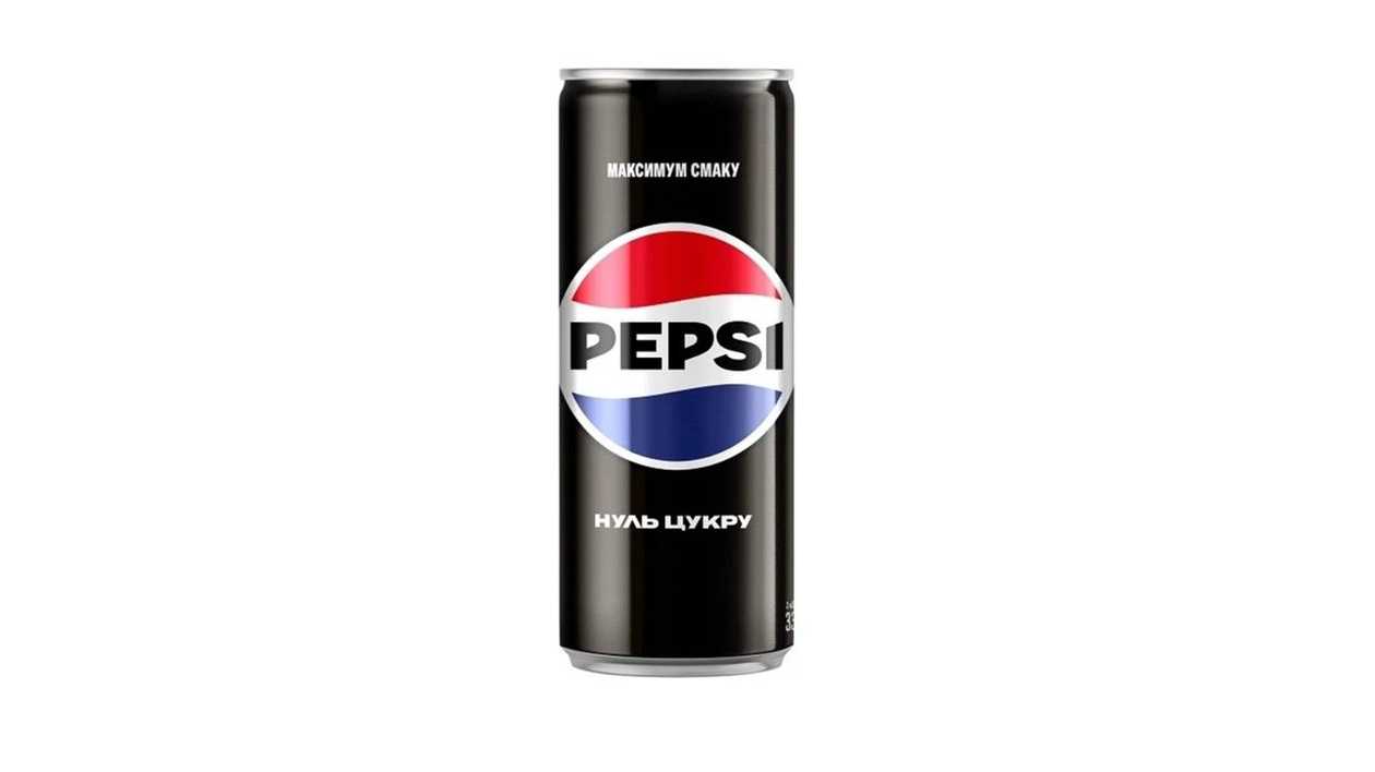 Pepsi-Cola Black 0,33л з/б
