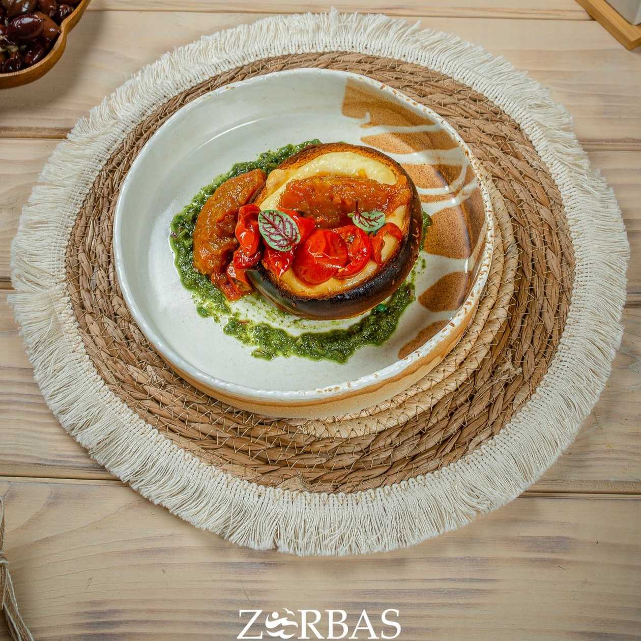 Baked Provolone Cheese With Chimichurri 250 g