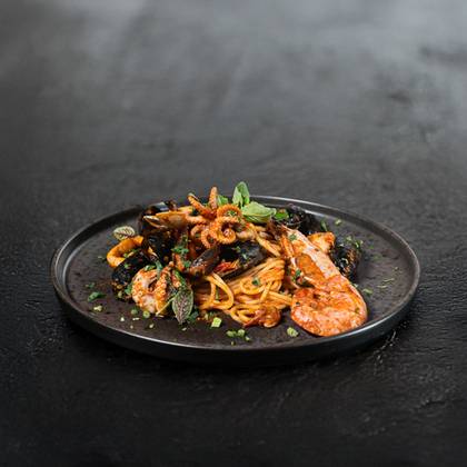 Seafood spaghetti
