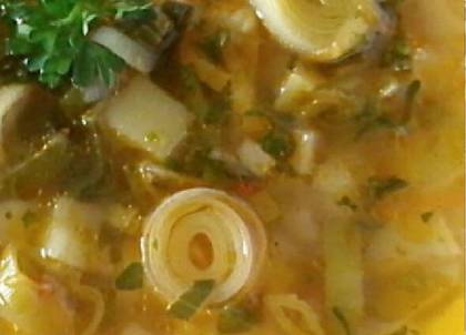 Leek Soup - For LENT