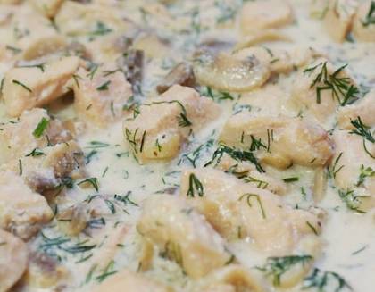 Mushroom Ciulama - For LENT