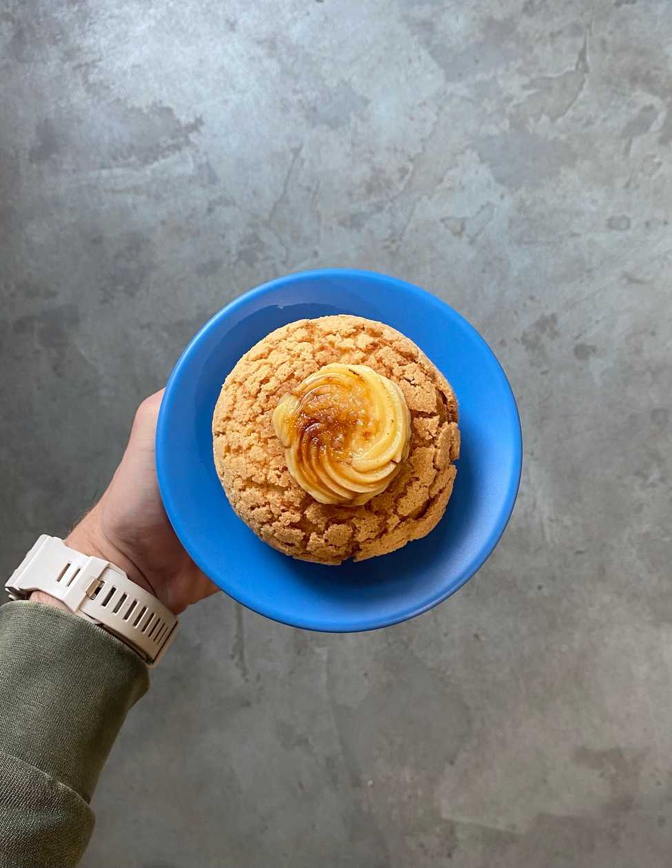 Choux Creme Brulee