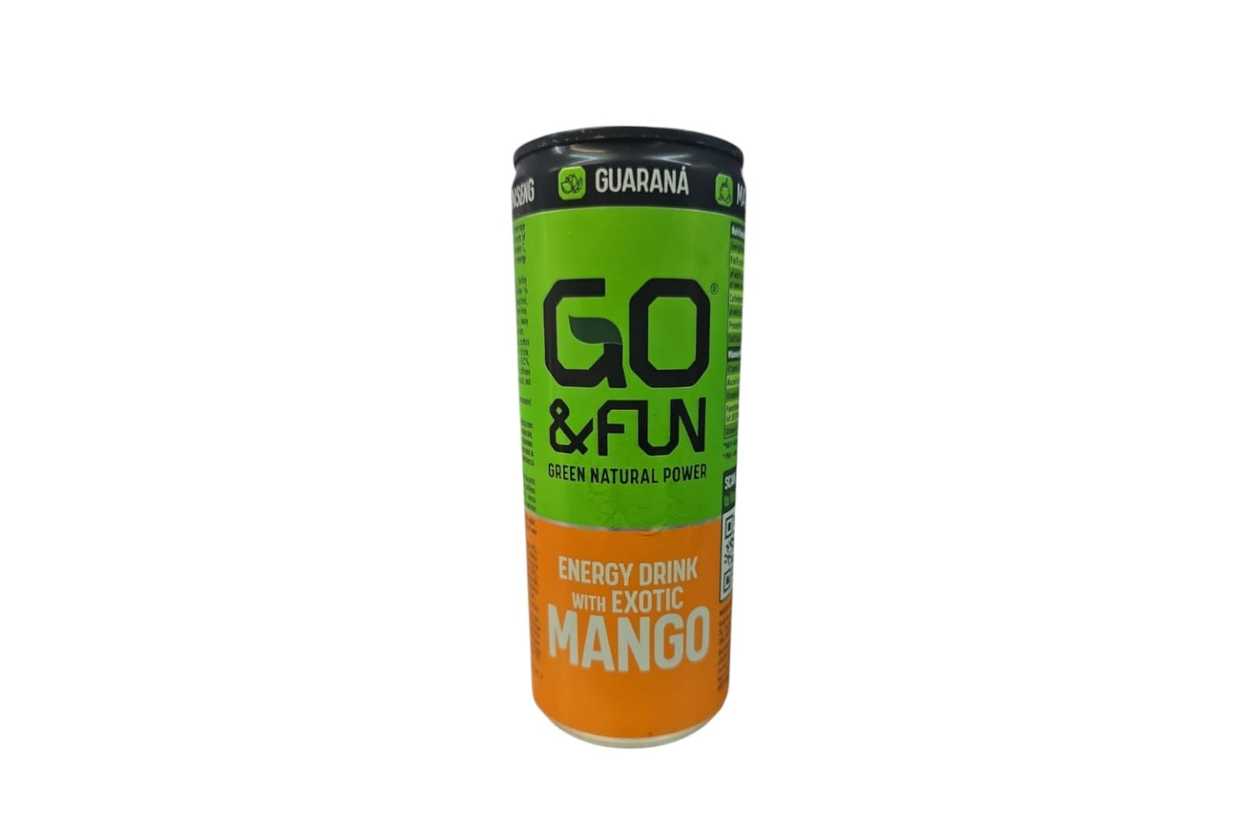Go & Fun Exotic Mango Energy Drink, 250ml