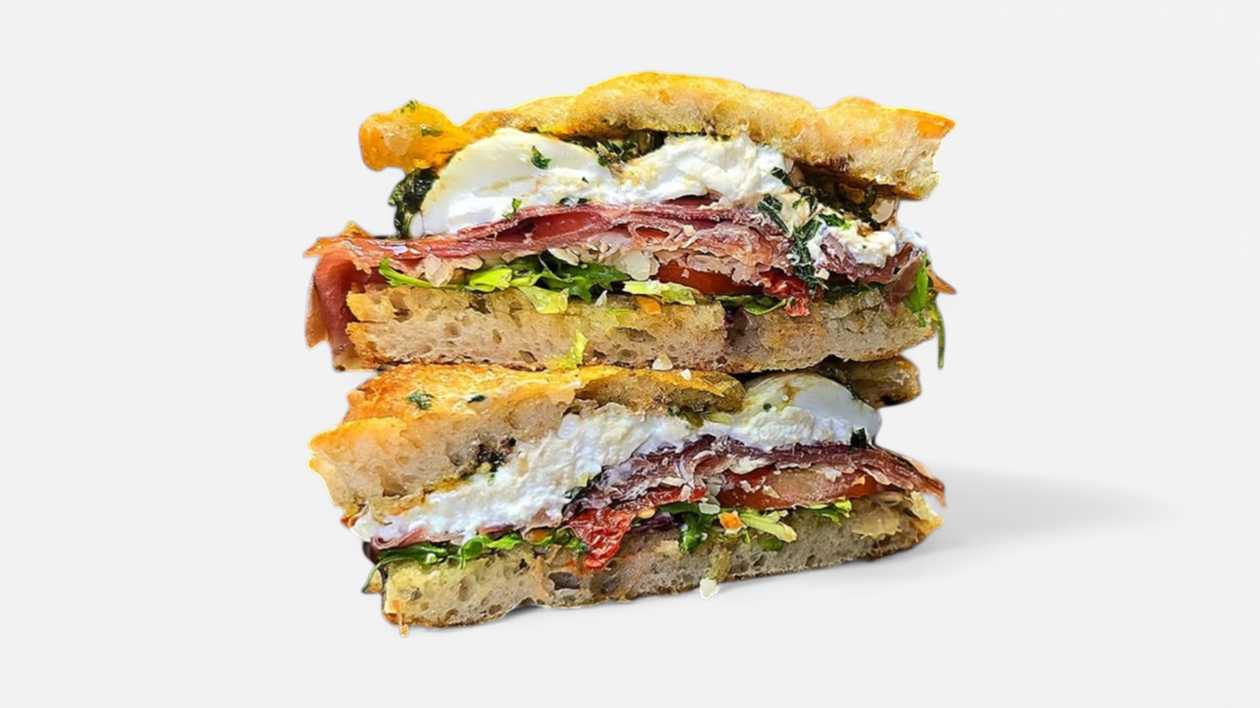 Parma Burrata Ftira