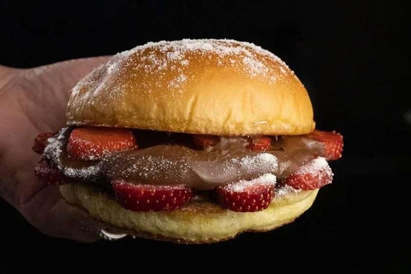 Sweet Strawberry Burger