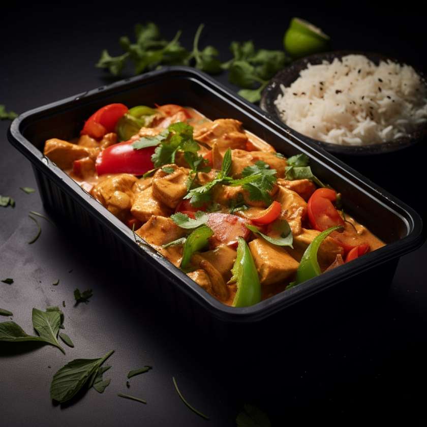 28. Chicken in Red Curry