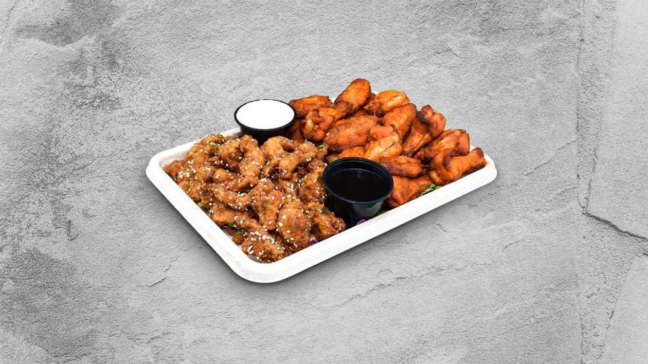 Sesame Chicken Strips & Chicken Wings