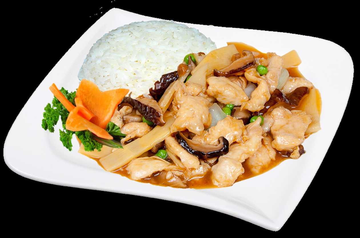 23. Chicken with Mushrooms and Bamboo