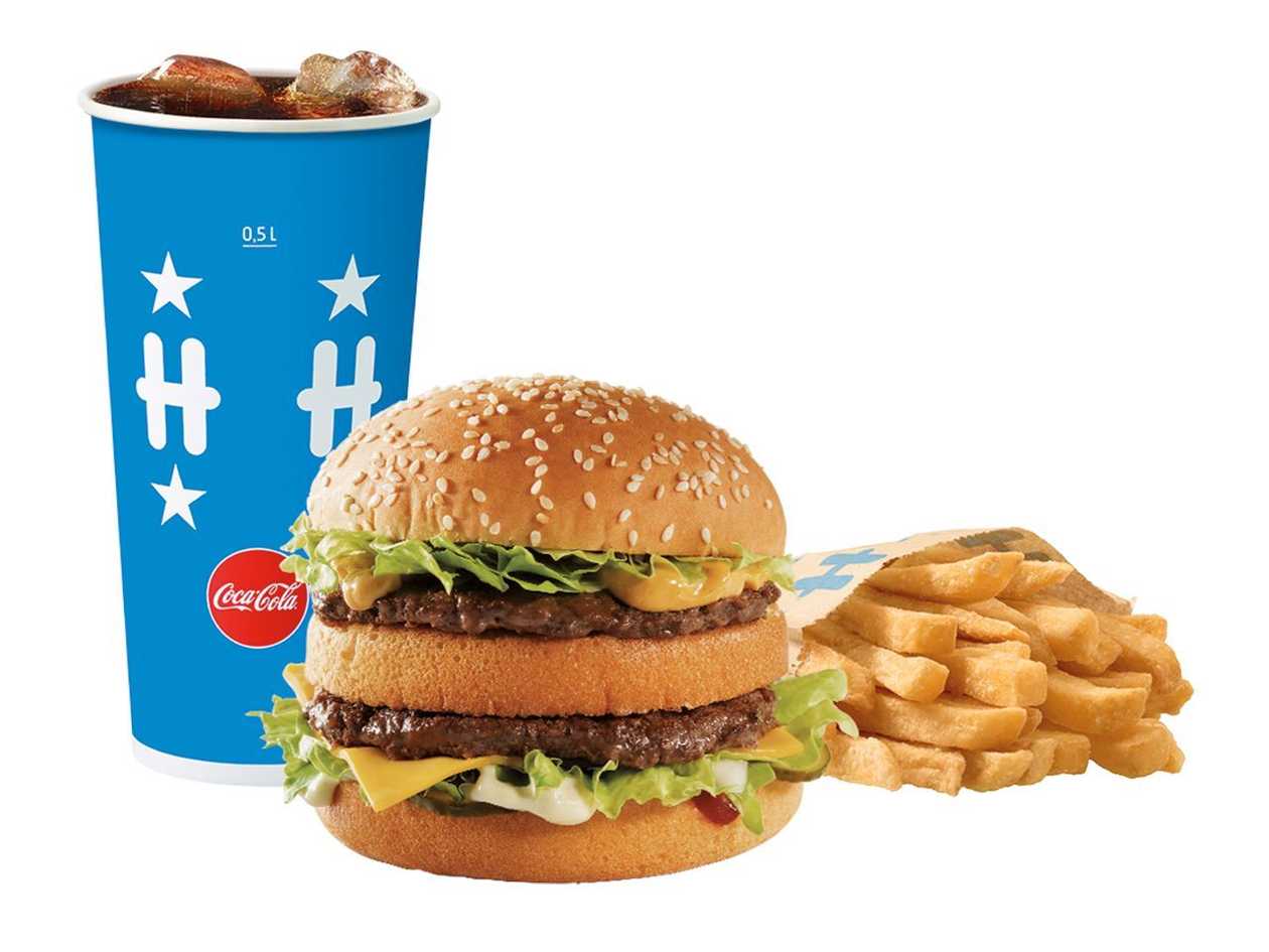 "Hesburger" big meal deal