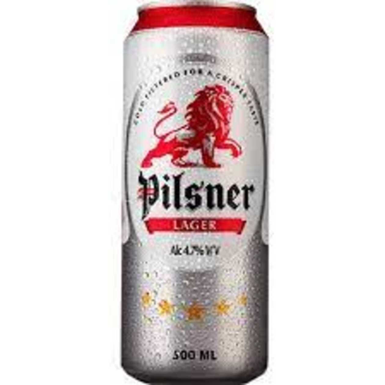 Pilsner lager can 500ml