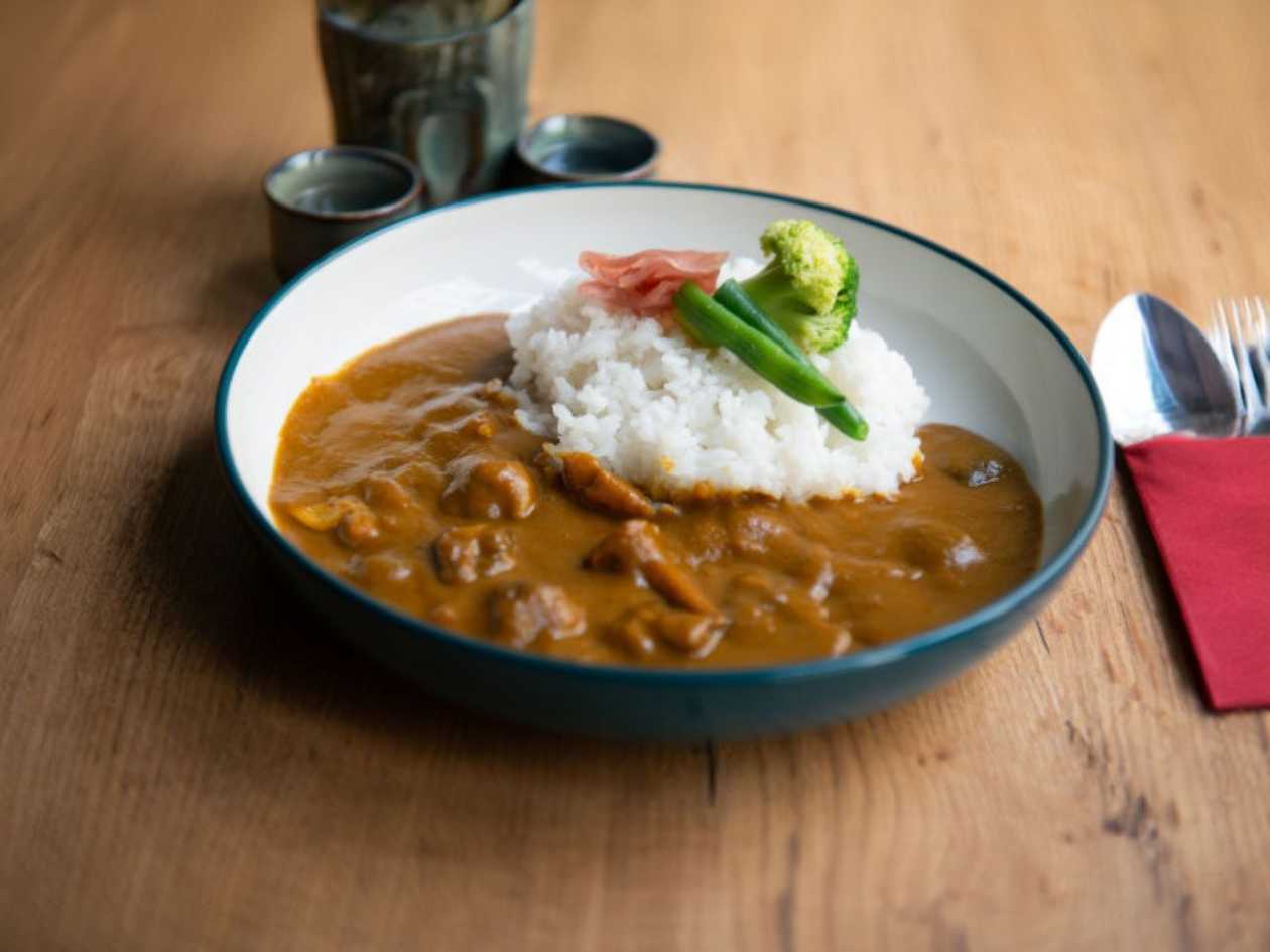 Wild mushroom mix curry