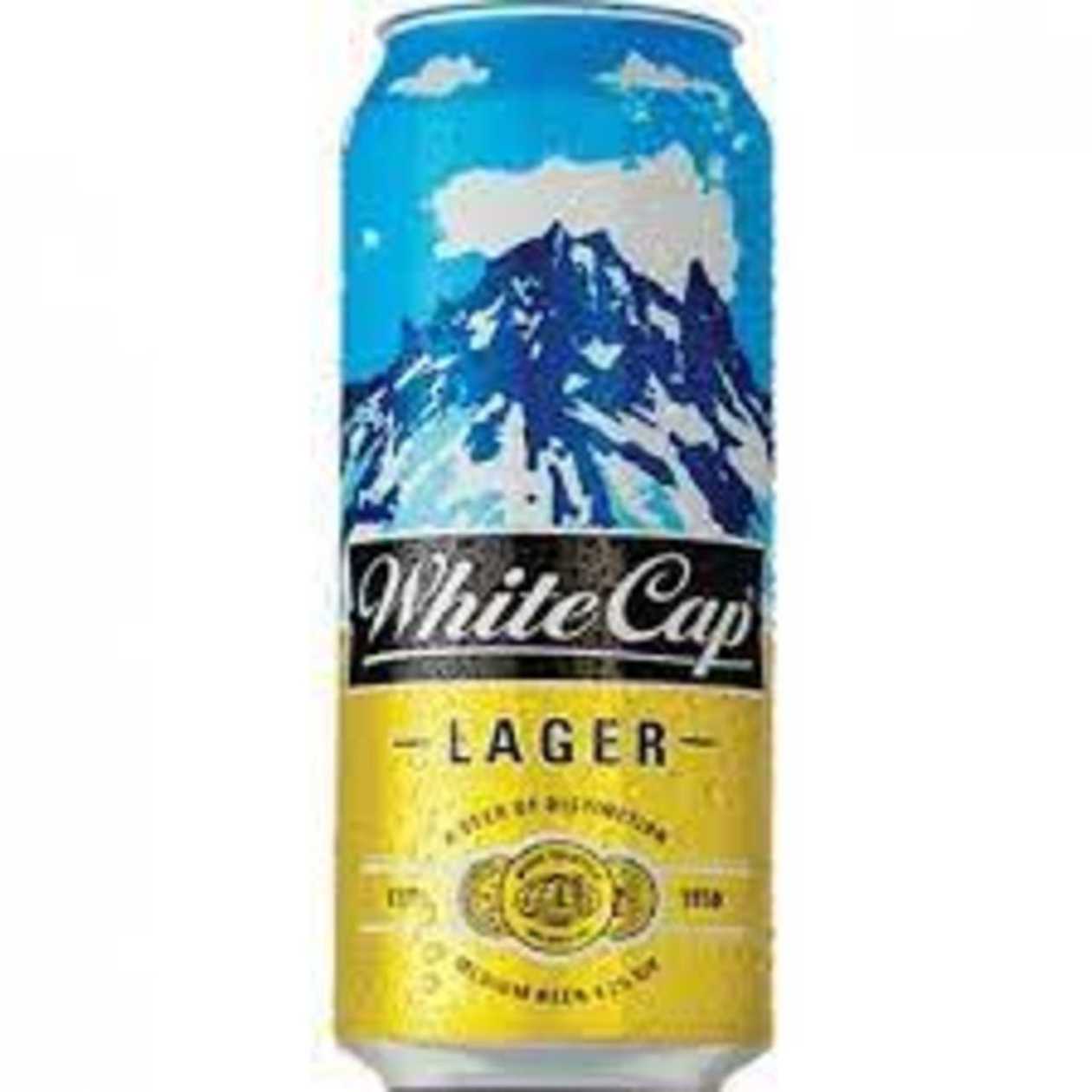 Whitecap lager can 500ml