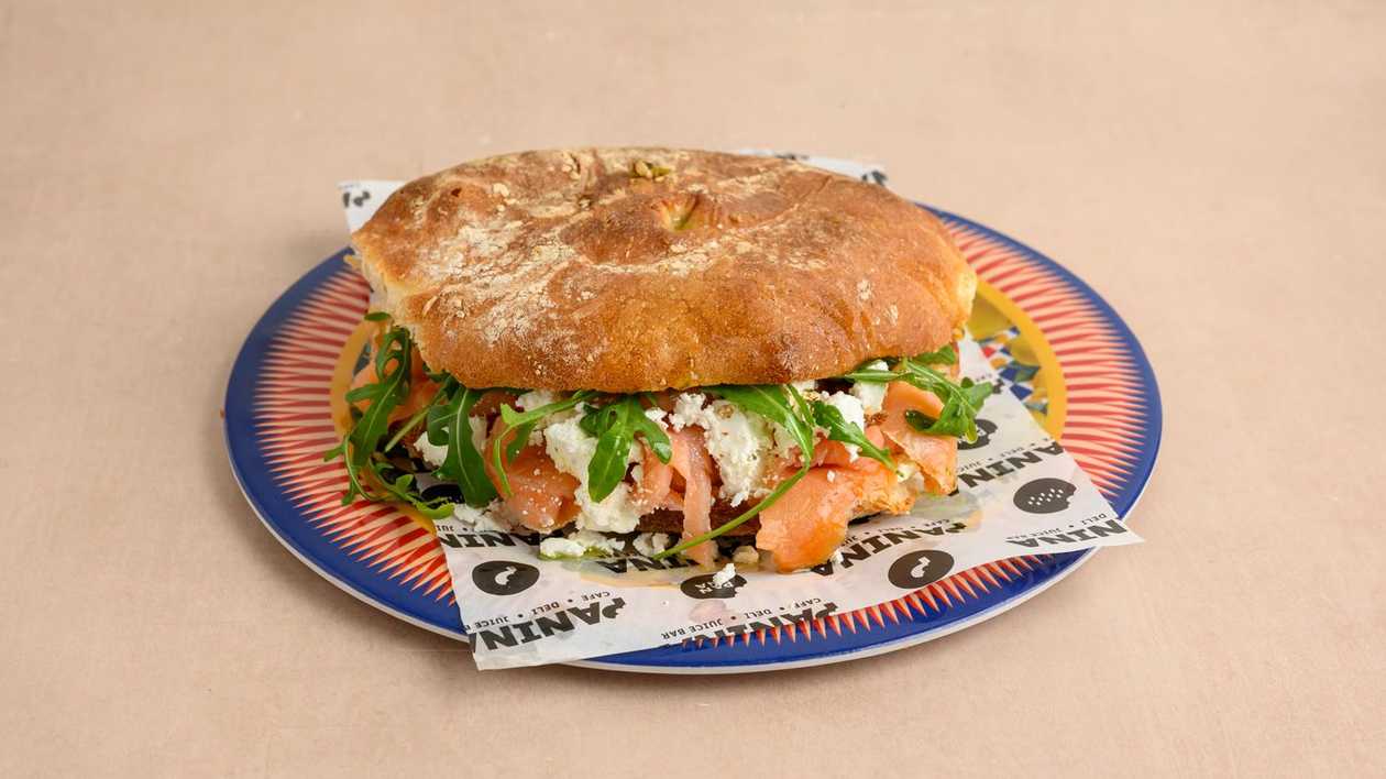 Salmon Feta Panina