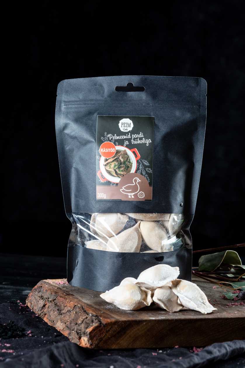 Frozen dumplings with truffle duck filling 300g