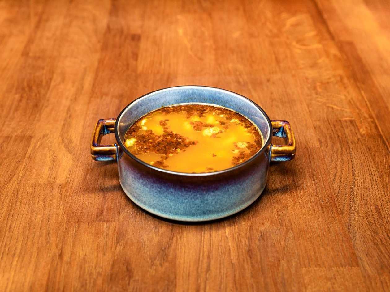 Beef Tripe Soup with Bread