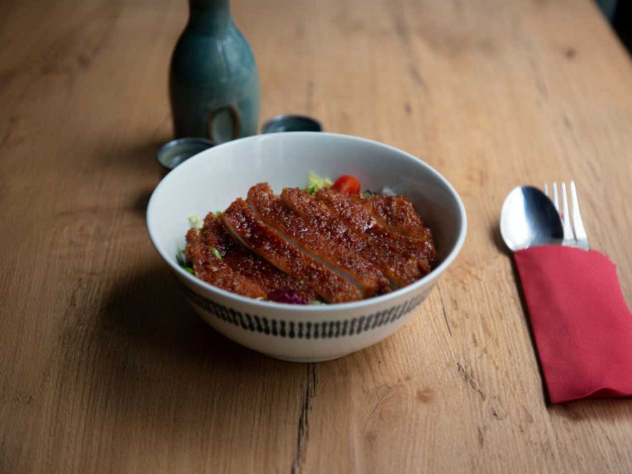 Katsu don pork