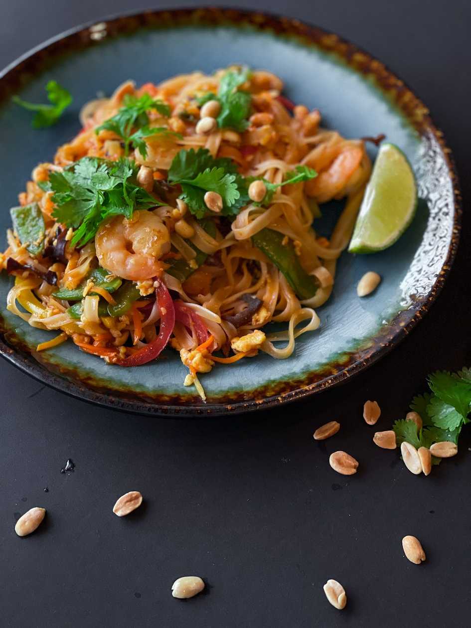 Pad Thai with Shrimps
