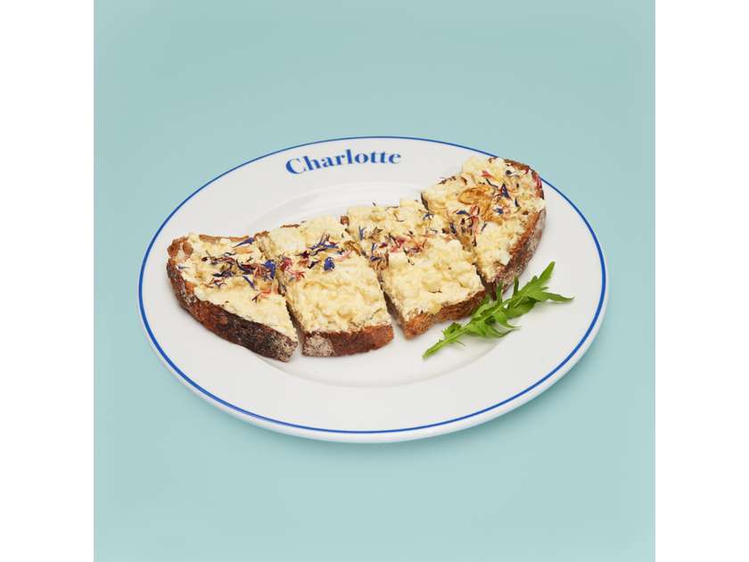 Tartine Pâtes aux œufs