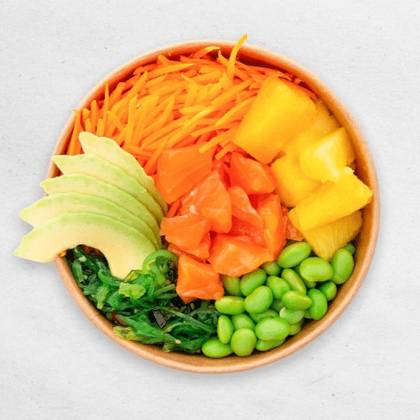 Rainbow poke bowl 250g