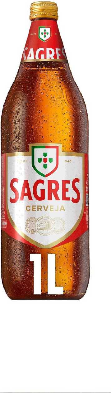 Cerveja Sagres (1l)