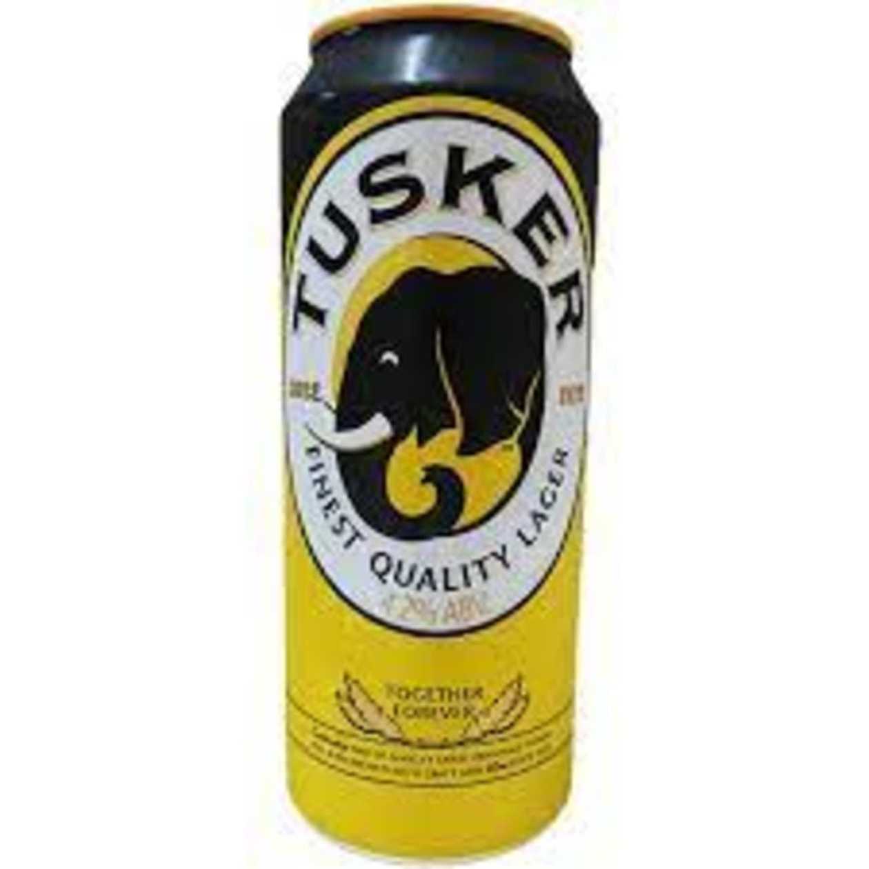 Tusker Lager Can 500ml