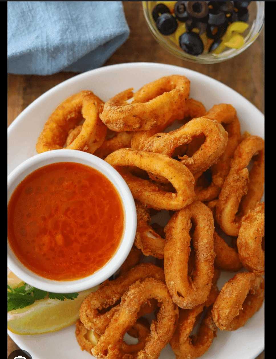 calamari fry 6 uni