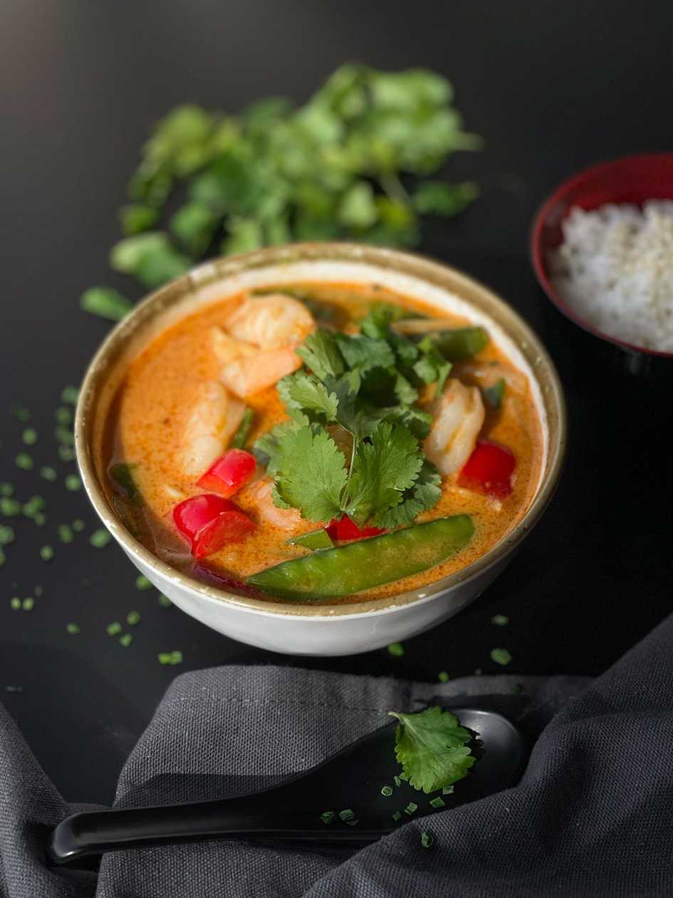 Spicy Sour Soup with Shrimps