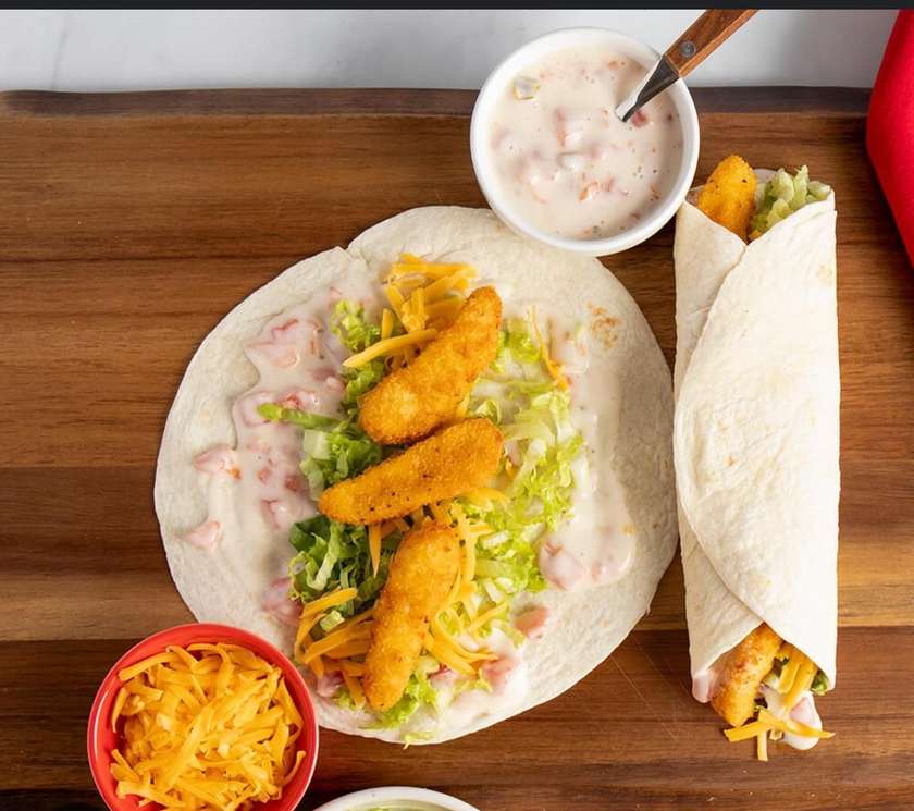 crispy chicken strips roll