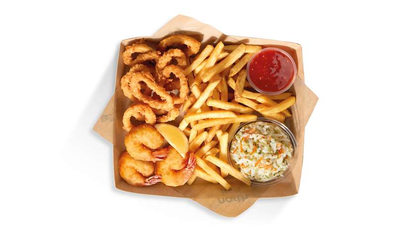 Seafood & Chips with Seafood