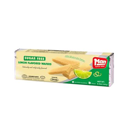 Man – Lemon Flavored Wafers, Sugar Free