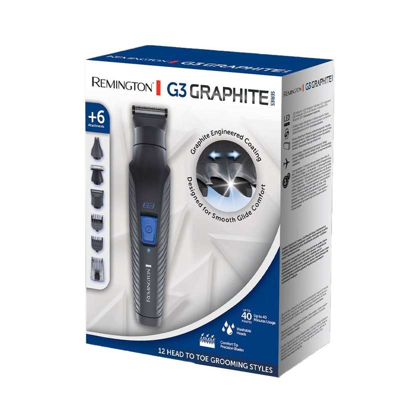 Remington - 6-in-1 Grooming kit G3 Graphite