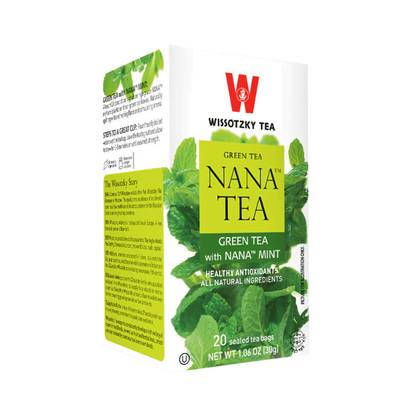 Wissotzky – Green Tea with Mint (20 Sachets), Kfp