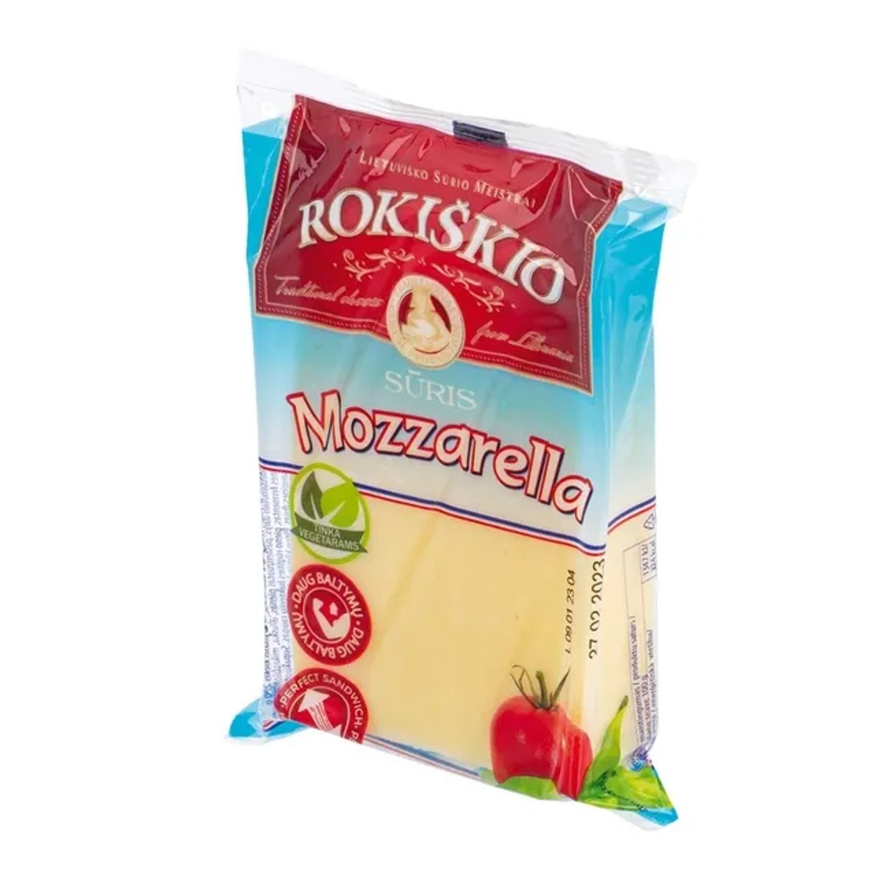 ROKIŠKIO Mozzarella Cheese (45%), 200g (expires soon)