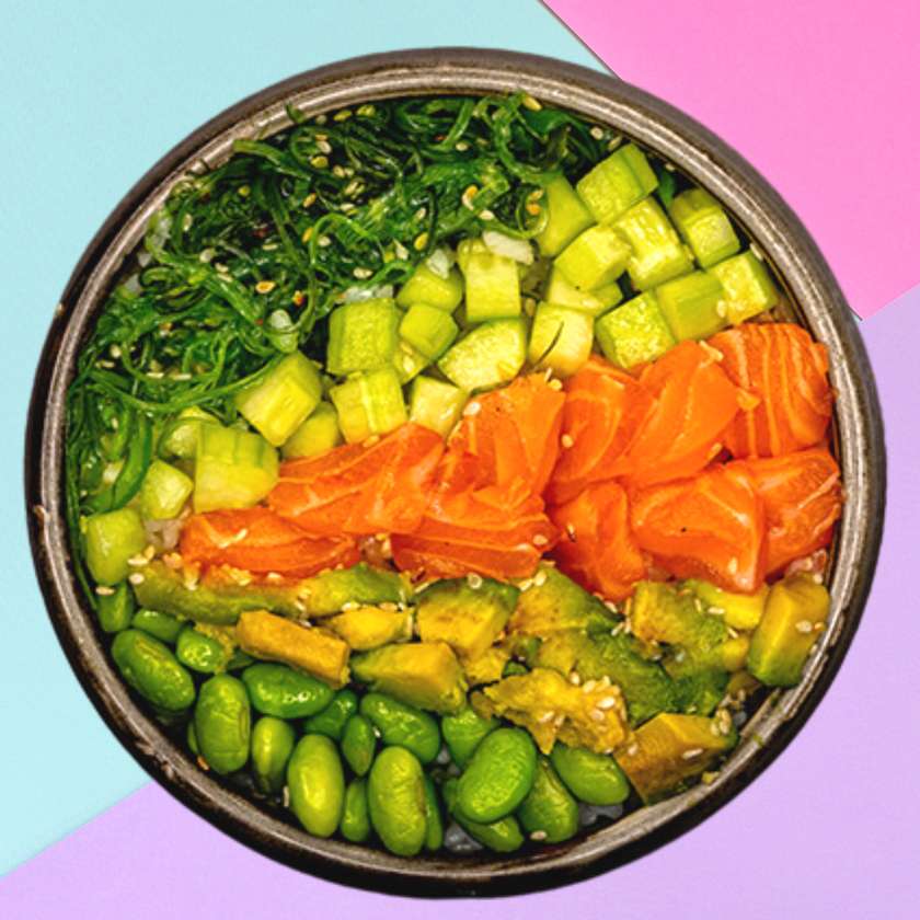 165. Salmon poke