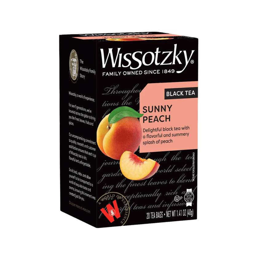 Wissotzky – Peach Tea (20 Sachets), Kfp