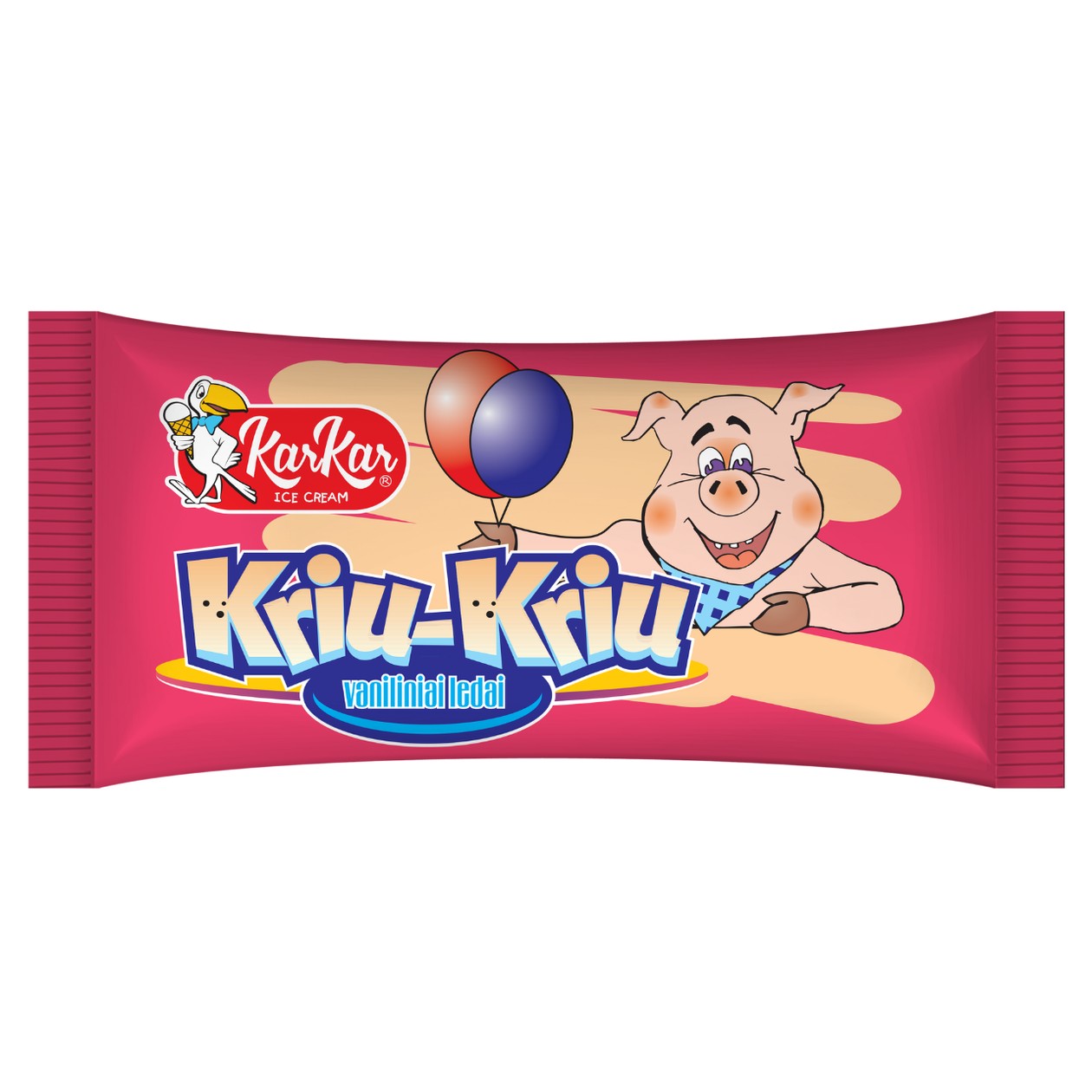 Vanilla Ice Cream KAR KAR KRIU KRIU, 120ml