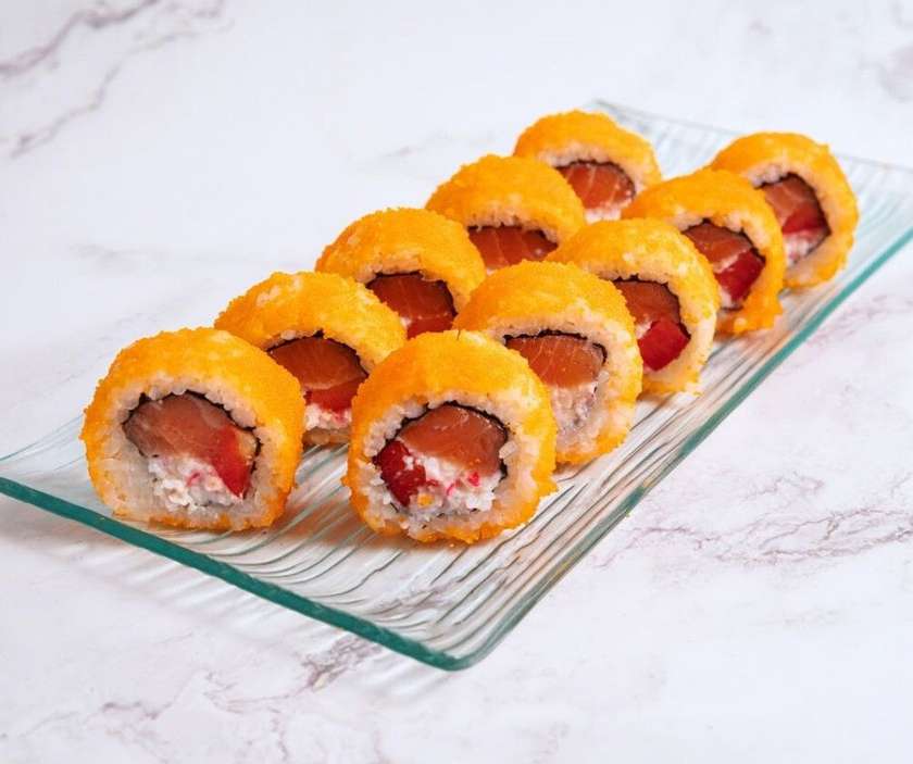 76. Red salmon