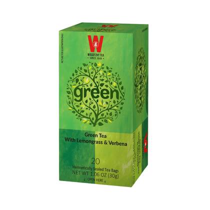 Wissotzky – Green Tea with Lemongrass & Verbena (20 Sachets), Kfp