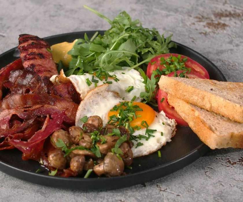 *KETO* Śniadanie a'la Kiełba