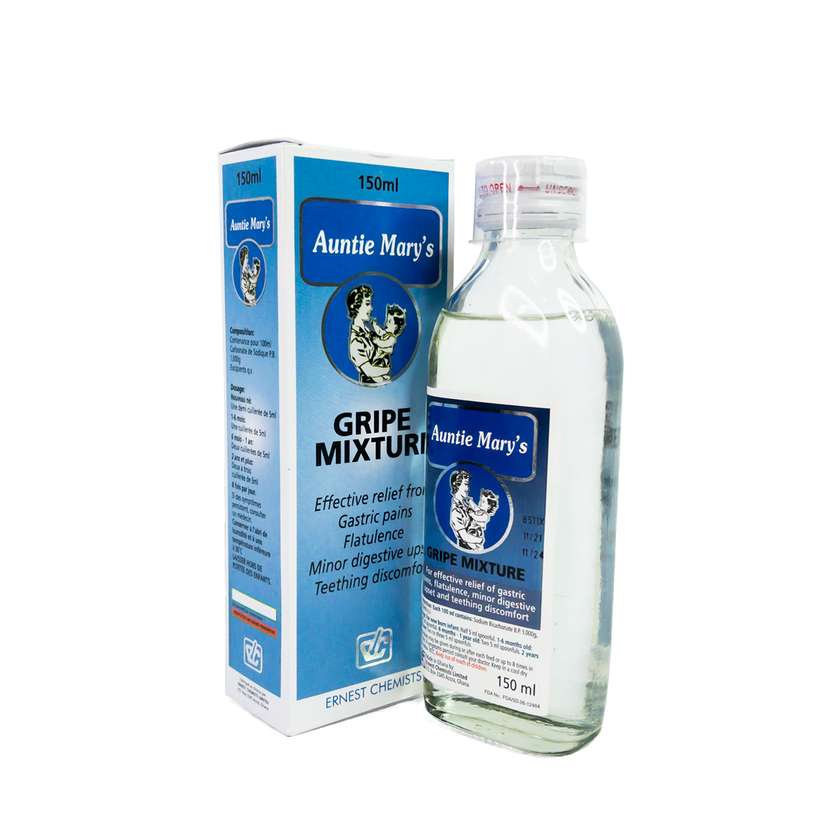 Auntie Mary's Baby Gripe Mixture 150ml (X1)