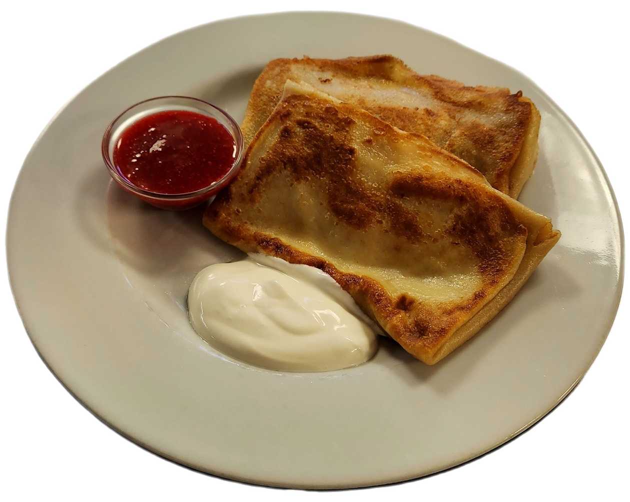 Pancakes With Sweet Curd