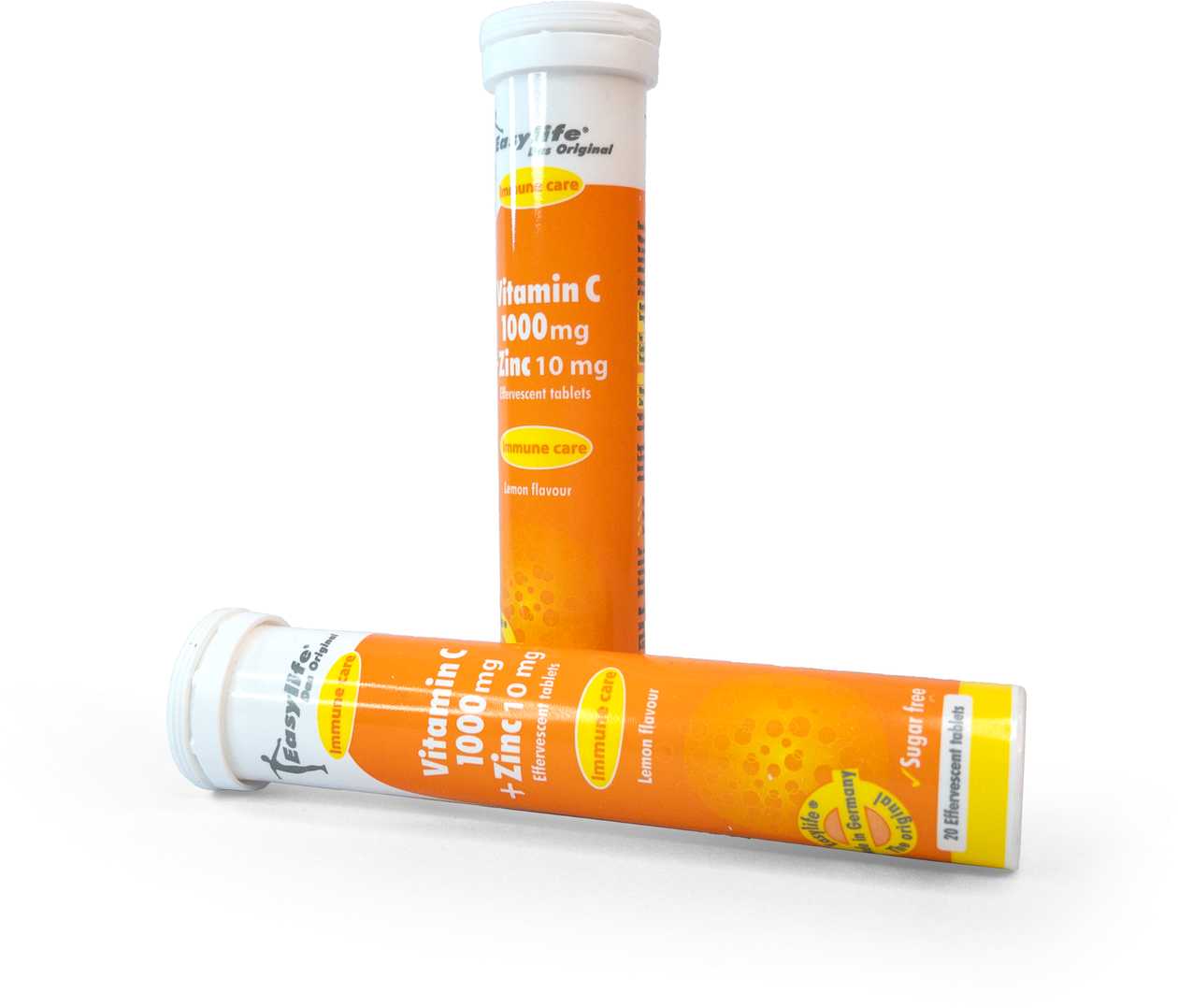 Effervescent Vitamin C + Zinc 1000mg/10mg (Easylife) (20 Doses) (X1)